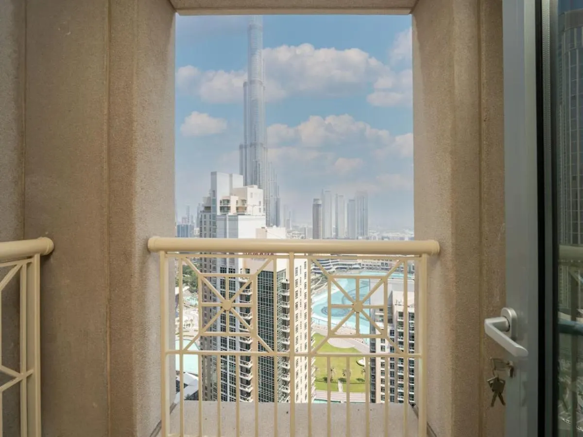Cosy 2 Bedroom With A Burj Khalifa View Dubai Appartamento